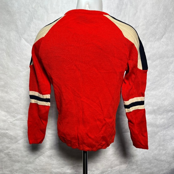 Vintage 100% Wool Lido of California Sweater Mens Small - Picture 5 of 7